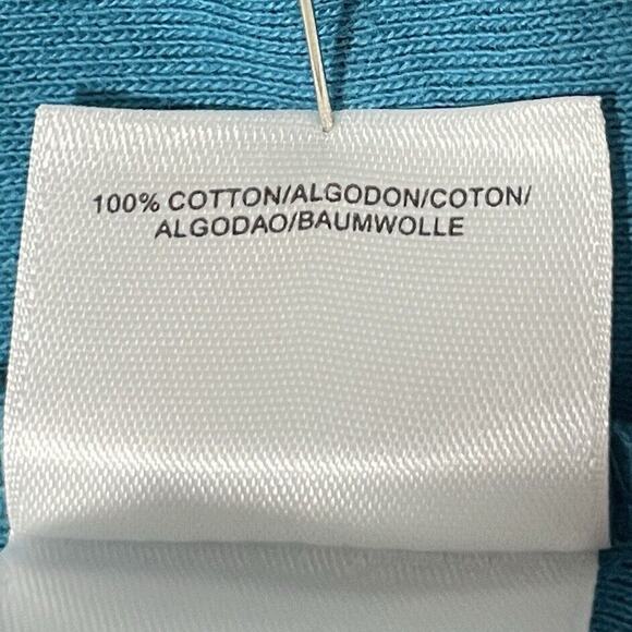 Jones New York Women's Green Pullover Scoop Neck 3/4 Sleeve Sweater shirt SZ/L - Picture 11 of 16